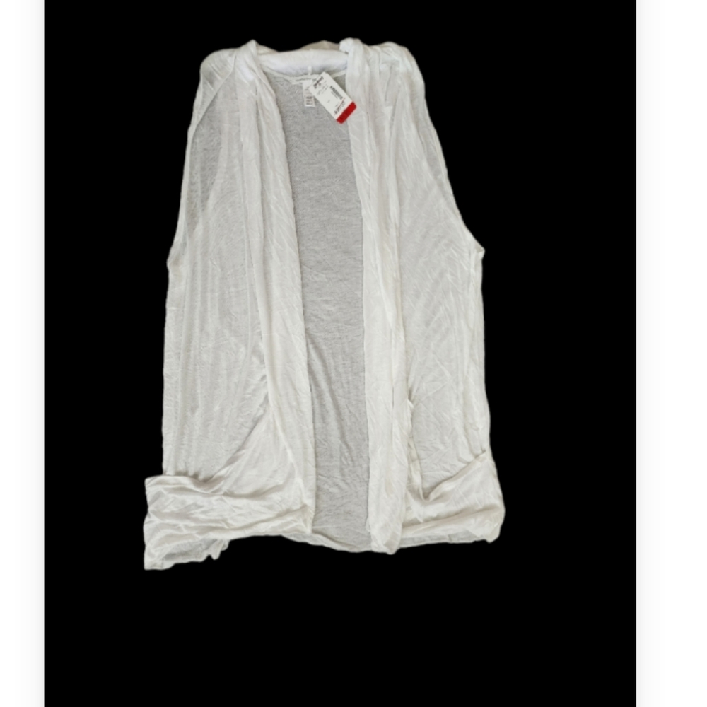 ISO Ambiance Apparel Open Front Sleeveless Cardigan Vest